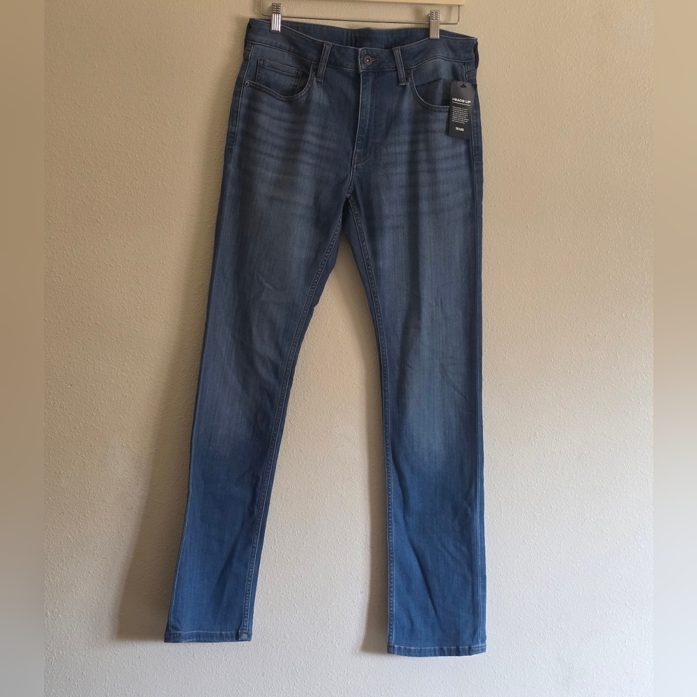 Men's Slim Fit Blue Jeans